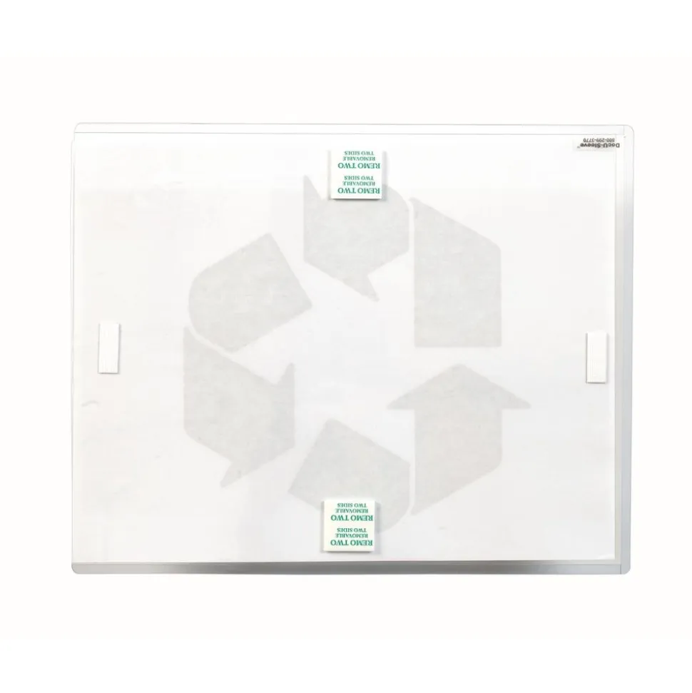 DocU-Sleeves 8-1/2" x 11" Wall-Mount Document Display - Set of 5