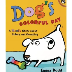 Dog's Colorful Day Paperback Book
