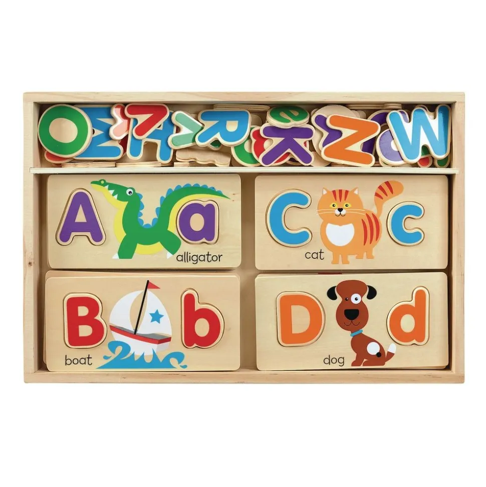 Double-sided ABC Picture Board