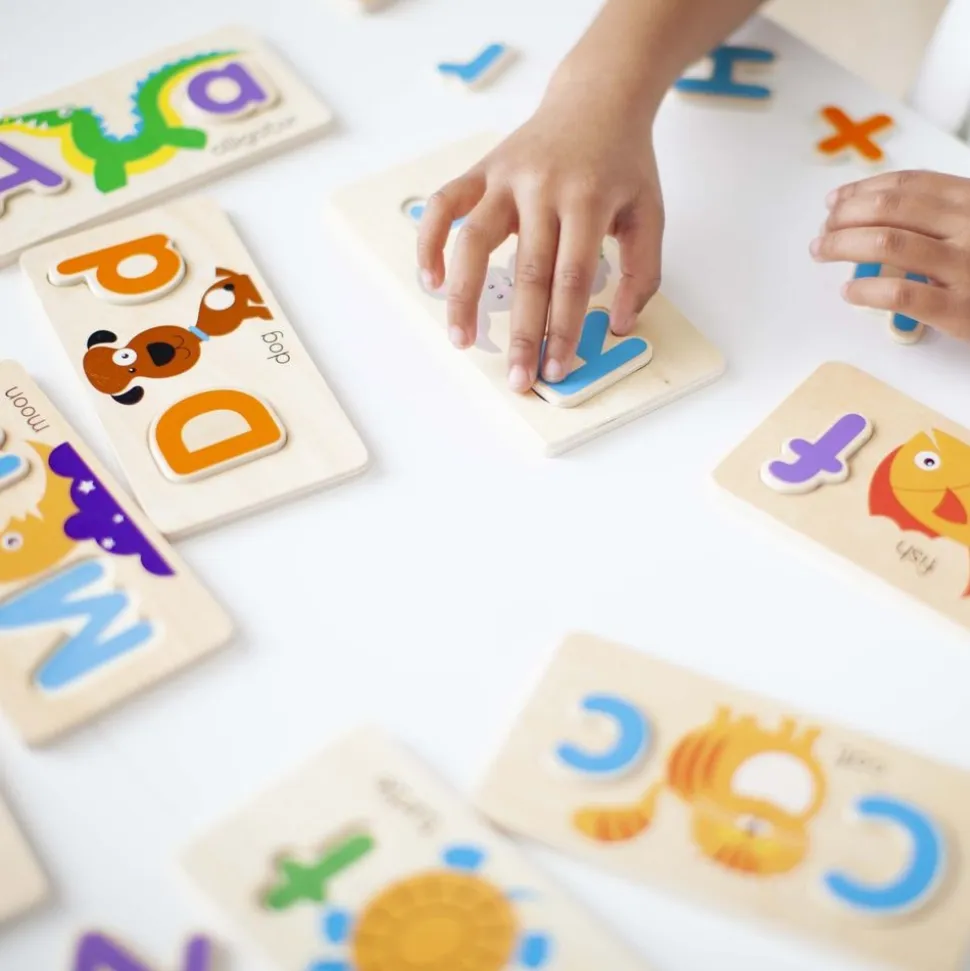Double-sided ABC Picture Board