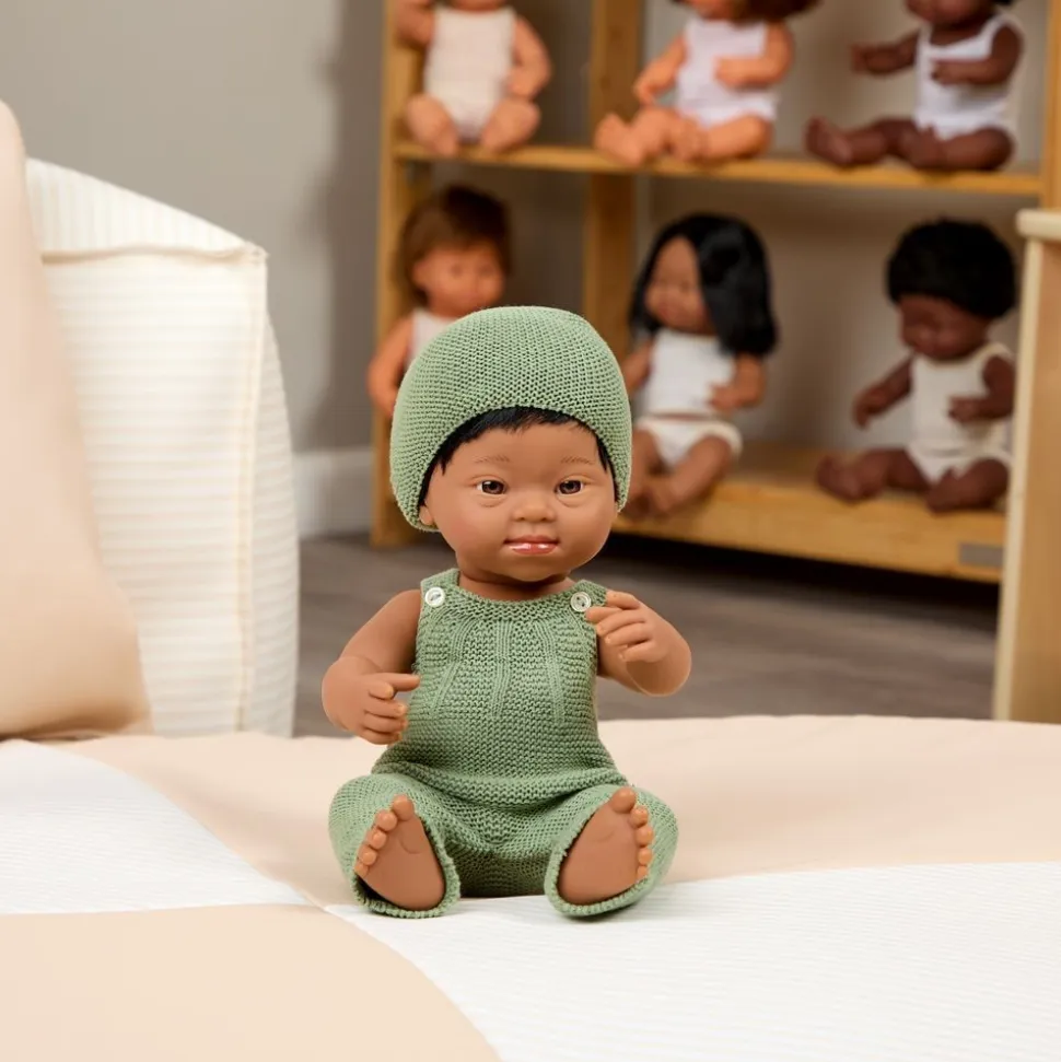 Down Syndrome 15" Doll Hispanic Boy