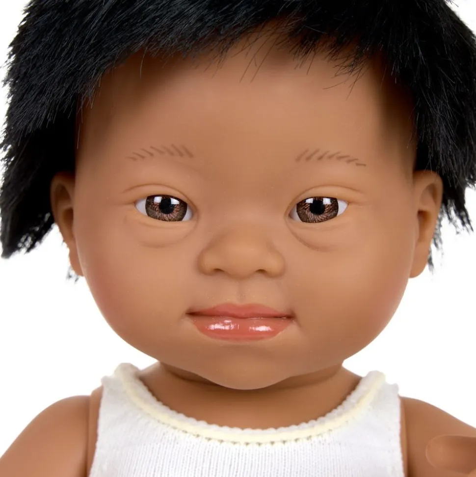 Down Syndrome 15" Doll Hispanic Boy
