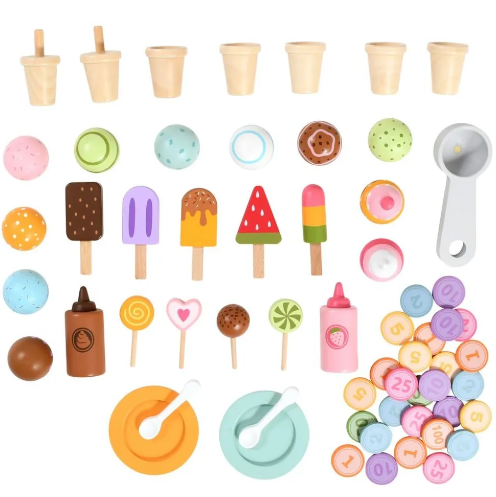 Dreamy Ice Cream Cart - 60 Pieces