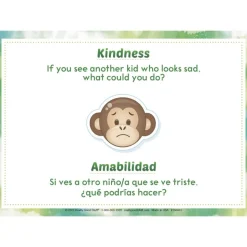 Dual Language SEL Conversation Cards For Home (Lenguaje Dual - Tarjetas de Conversación para el Hogar) - 18 Cards