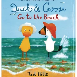 Duck and Goose go to the Beach Hardcover book