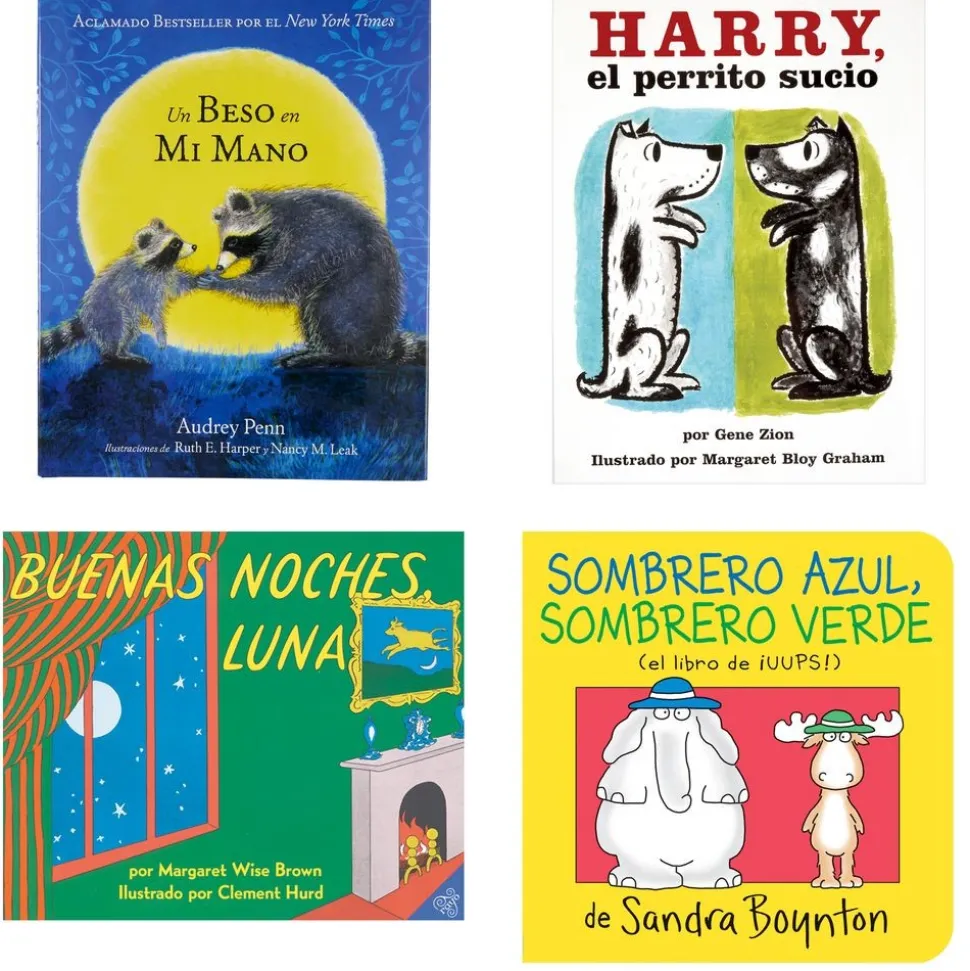 Early Learning Spanish Books - Set of 4