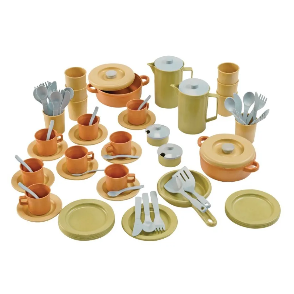 Eco-Friendly Mega Dish Set - 79 Pieces