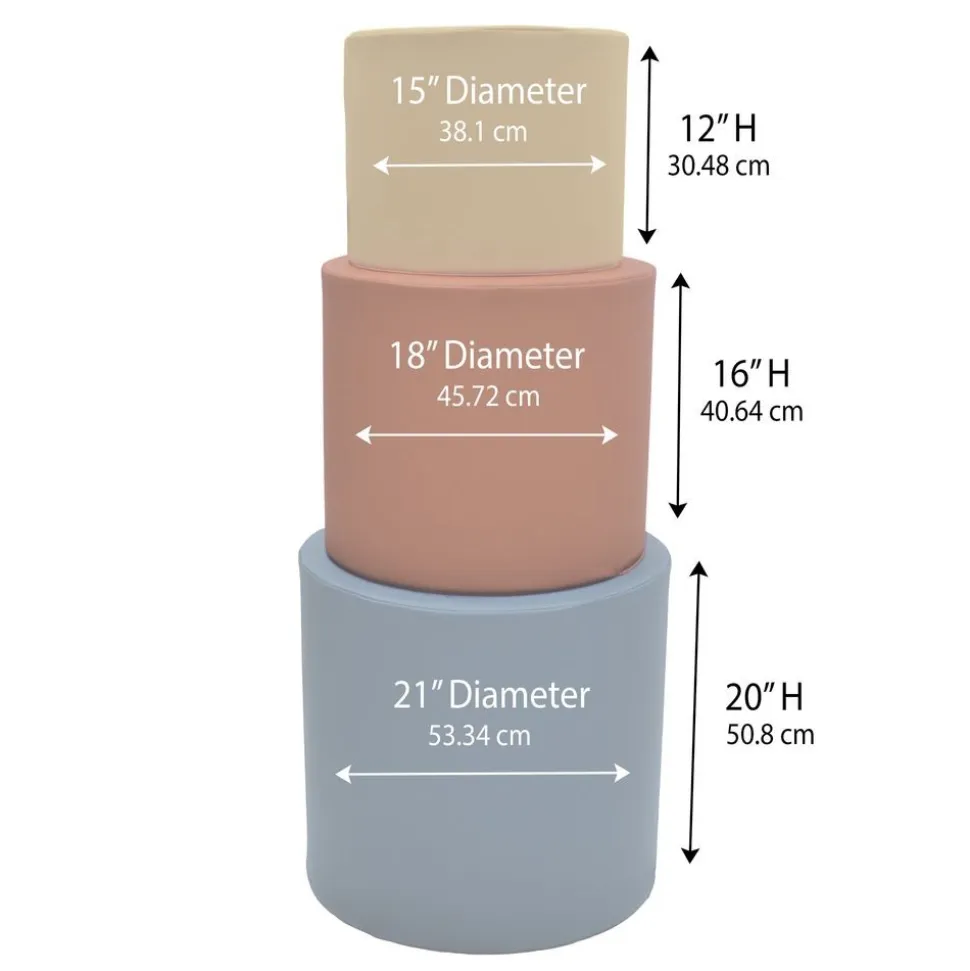 Elements Ottoman Trio