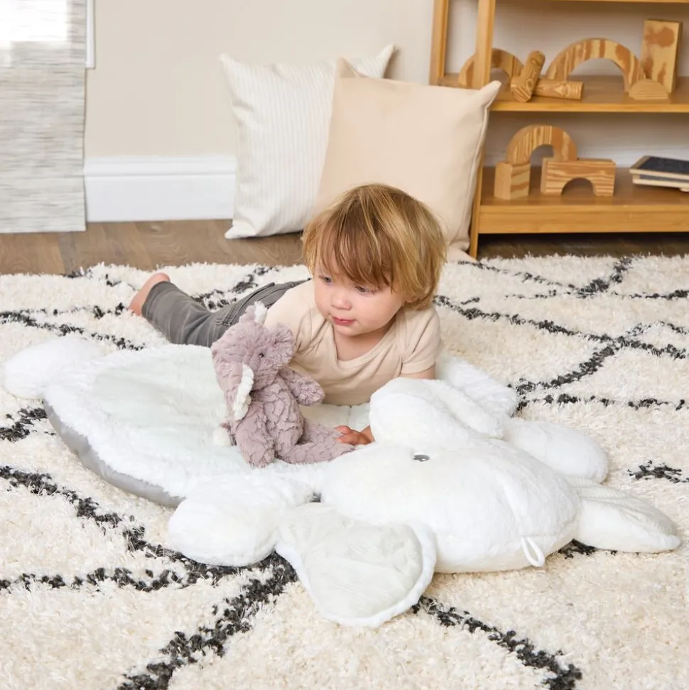 Elephant Mat + Soft 11" Plush
