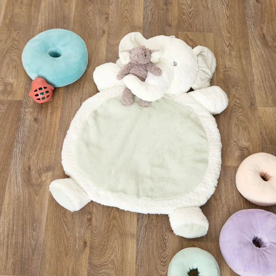 Elephant Mat + Soft 11" Plush
