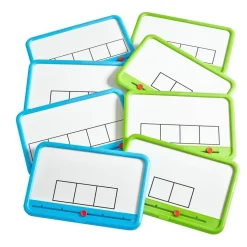 Elkonin Box Magnetic Dry Erase Boards Set of 8