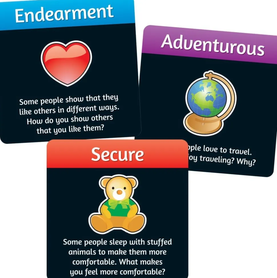 Emoji Feelings Cards - Laminated - Set of 12