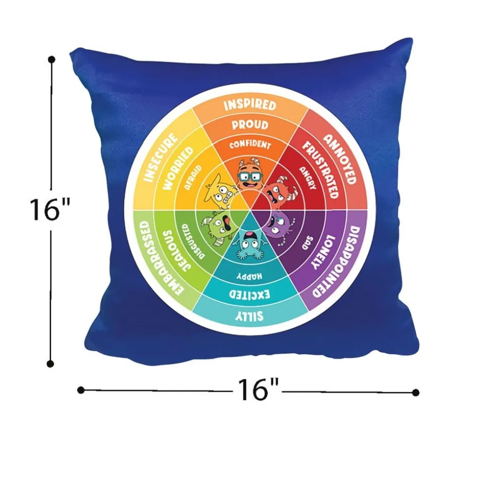Emotions Wheel Pillow