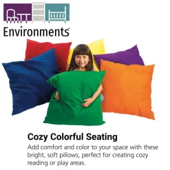 Environments® 20" Bright Pillows - Set of 6