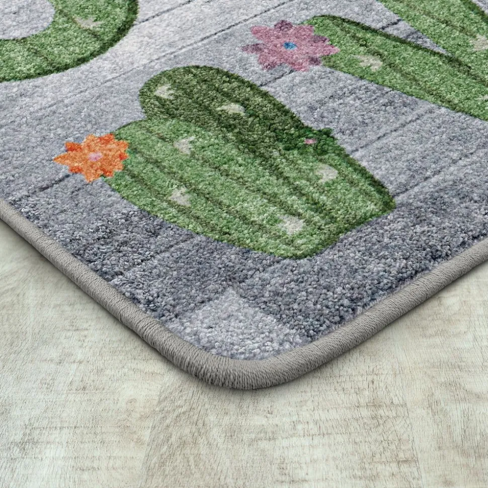 Environments® Cactus Alphabet Rug 7’ 6” x 12’