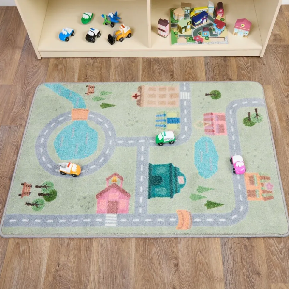 Environments® City/Town Rug 2’8" x 3'10"