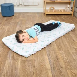 Environments® DreamStages™ Botanical + Sage Cotton Rest Mat Sheets - Set of 12