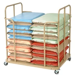 Environments® DreamStages™ Germ Free Rest Mats Class Pack- Set of 12 Mats and 2 Rest Carts