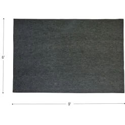 Environments® Dunes Indoor/Outdoor Carpet 6' x 9' - Clouded Gray