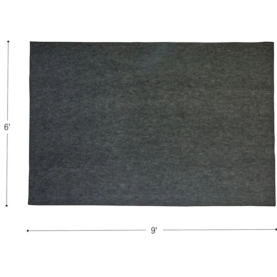 Environments® Dunes Indoor/Outdoor Carpet 6' x 9' - Clouded Gray