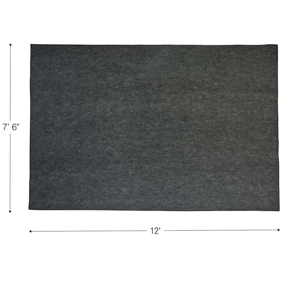 Environments® Dunes Indoor/Outdoor Carpet 7'6" x 12' - Clouded Gray