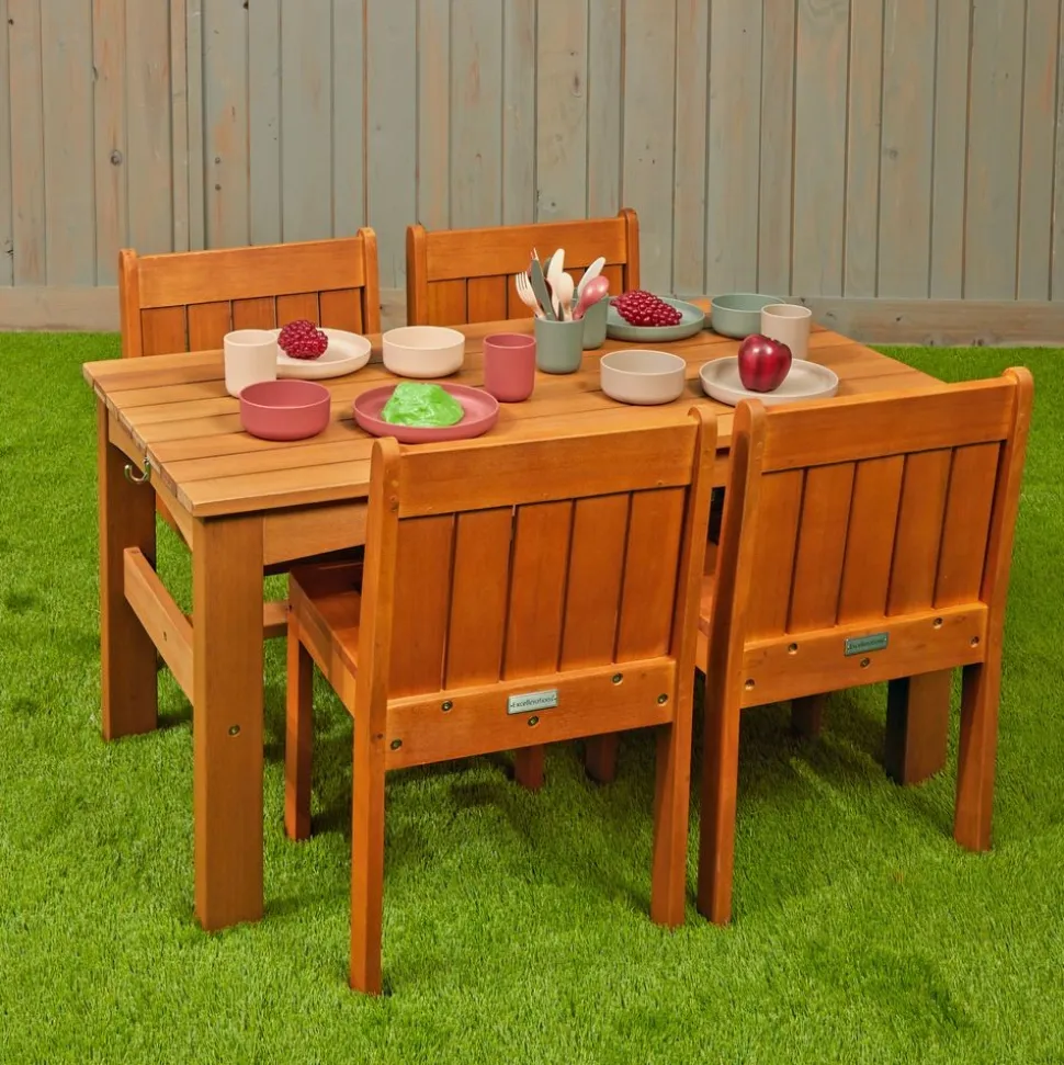Environments® Farm Table w/ 4 Chairs