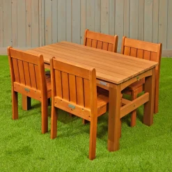 Environments® Farm Table w/ 4 Chairs