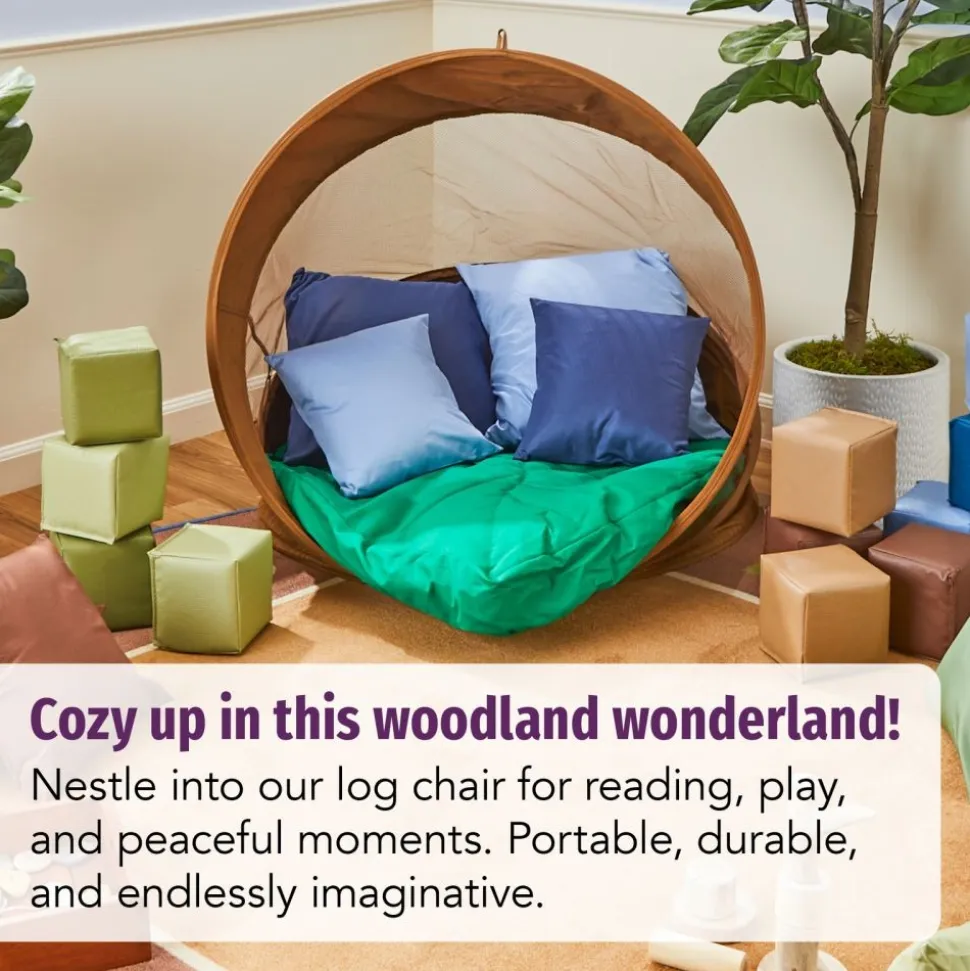 Environments® Hideaway Log Chair with Cushion