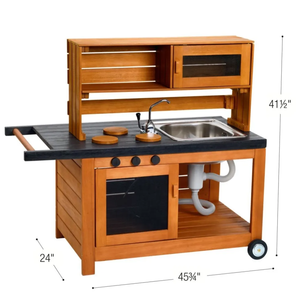 Environments® Indoor-Outdoor Moveable Play Kitchen