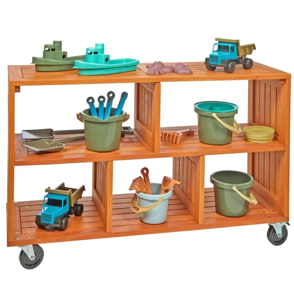 Environments® Indoor/Outdoor Rolling Storage Shelf