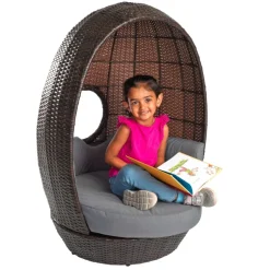 Environments® Indoor/Outdoor Wicker Egg Chair