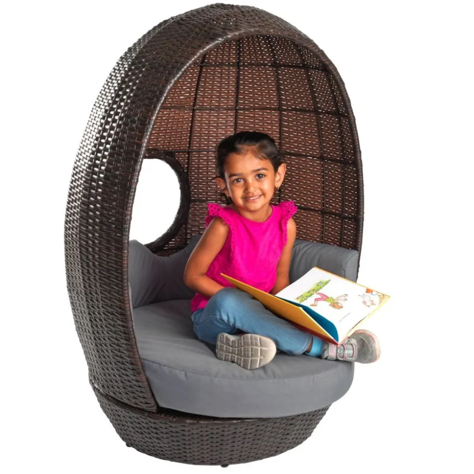 Environments® Indoor/Outdoor Wicker Egg Chair