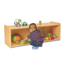 Environments® Infant Storage Shelves with Maple Laminate Back