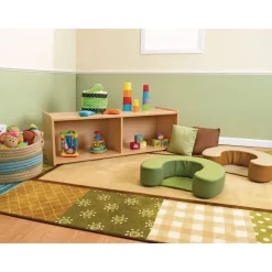 Environments® Infant Storage Shelves with Maple Laminate Back