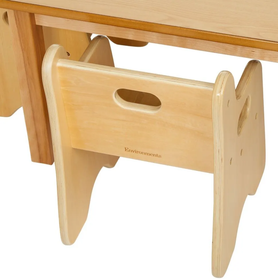Environments® Infant/Toddler Rectangle Table & Chairs 48"L x 24W x 14"H