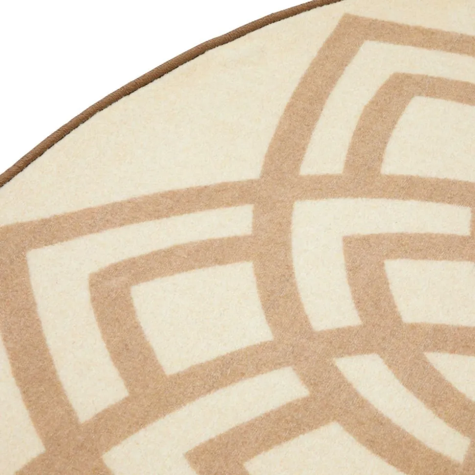 Environments® Mandala 6' Round Pixel Perfect Carpet