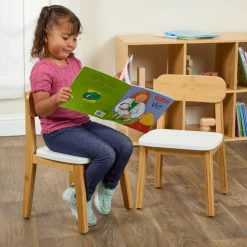 Environments® Milestones™ Bamboo and Rubberwood Chair - Set of 2