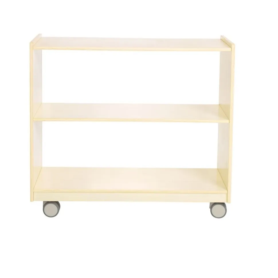 Environments® Mobile 30"H Storage with Clear Back - Assembled