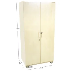 Environments® Mobile Teacher's Locking Storage Cabinet - Ready to Assemble