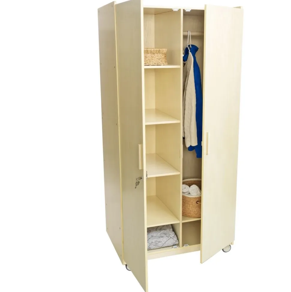 Environments® Mobile Teacher's Locking Storage Cabinet - Ready to Assemble
