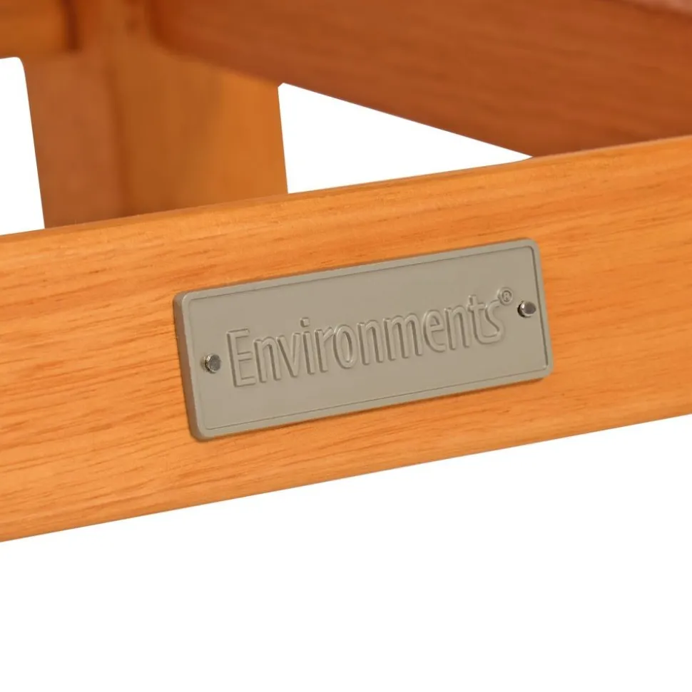 Environments® Outdoor Eucalyptus Stool (Set of 2)