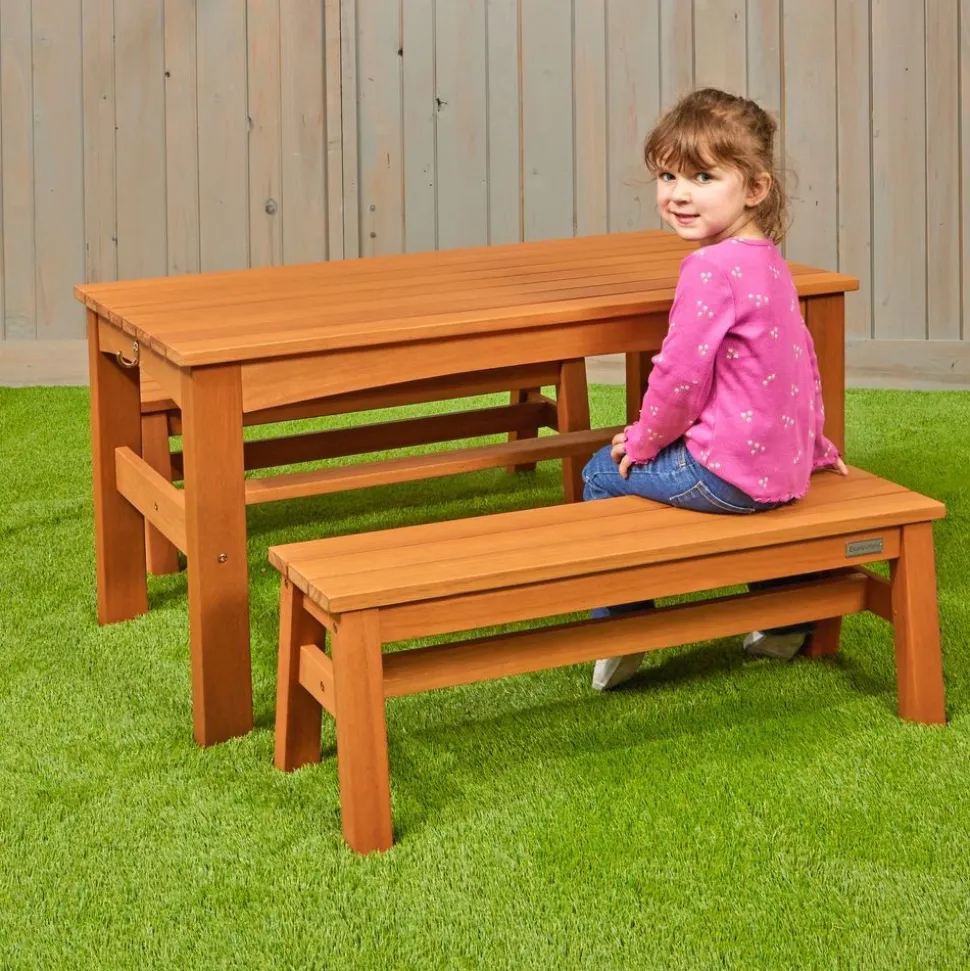 Environments® Outdoor Farm Bench - 12"H, Set of 2