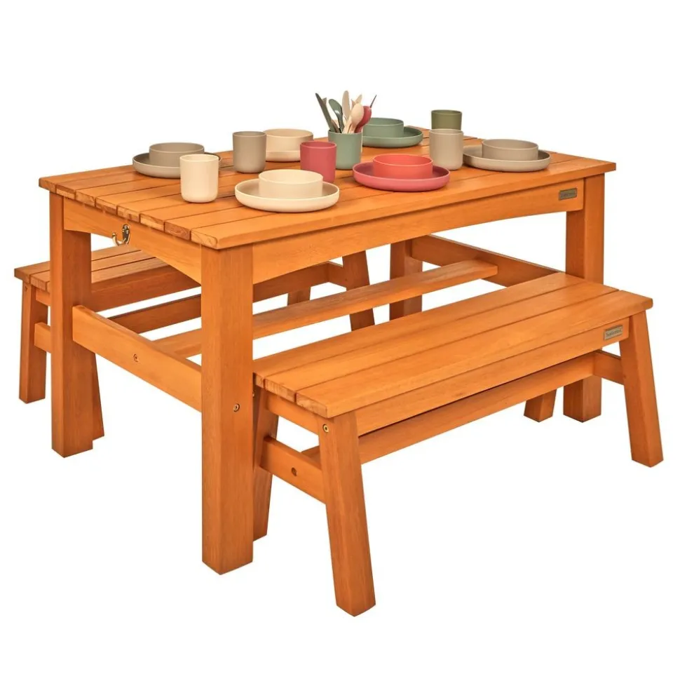 Environments® Outdoor Farm Bench - 12"H, Set of 2