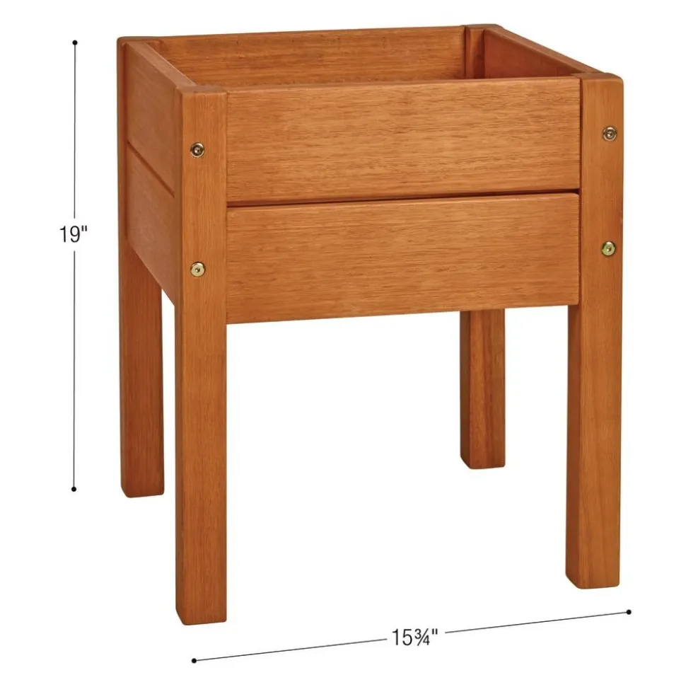 Environments® Outdoor Square Planter Box - 19"
