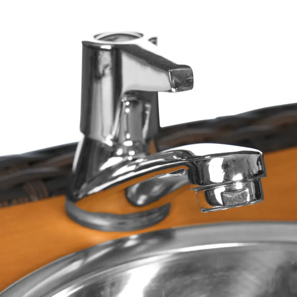 Environments® Outdoor Wicker Sink