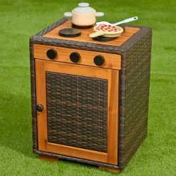 Environments® Outdoor Wicker Stove Cooker