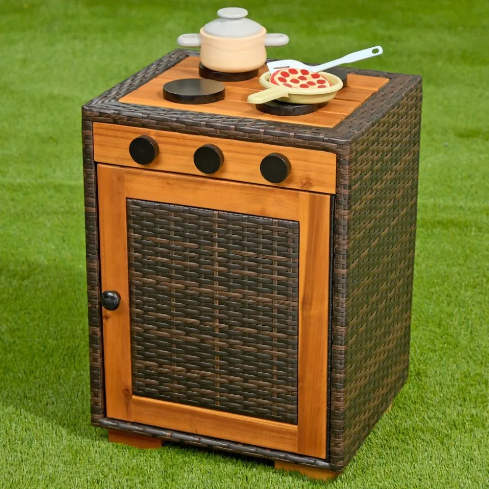Environments® Outdoor Wicker Stove Cooker