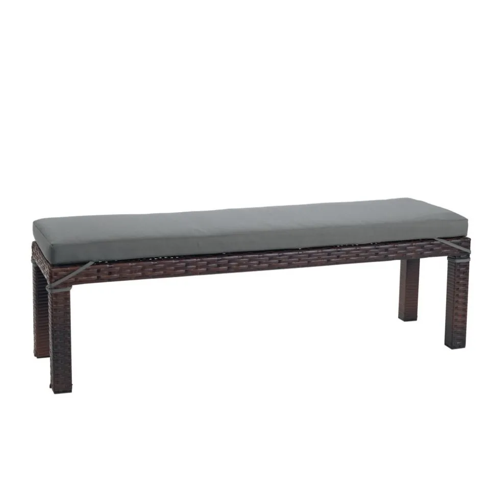 Environments® Outdoor Wicker Bench (Preschool Height)