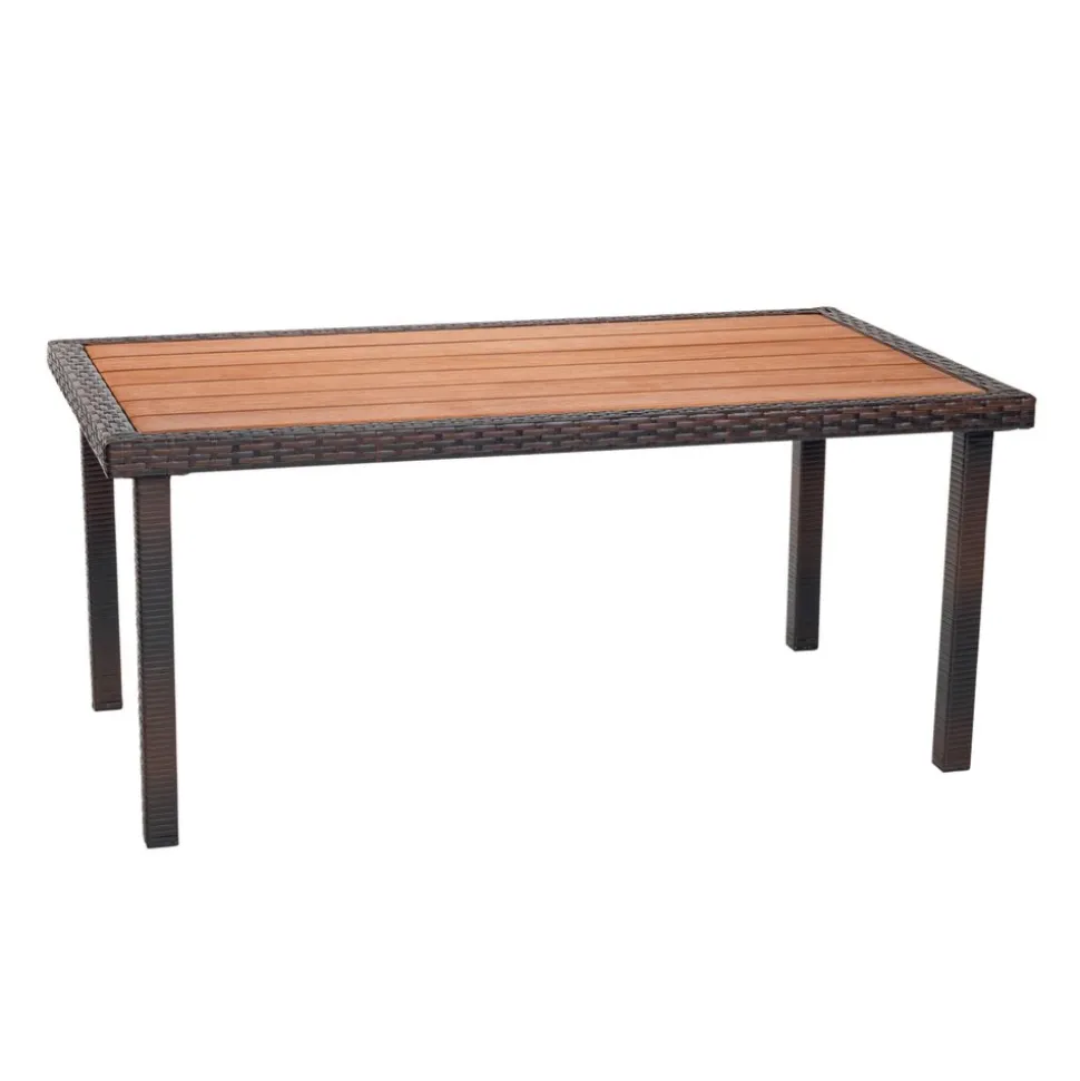Environments® Outdoor Wicker Dining Table (Preschool Height)