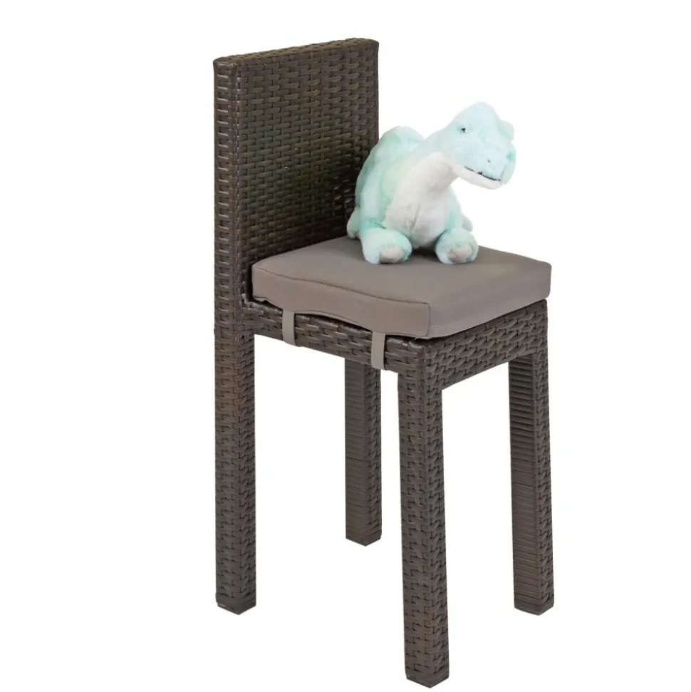Environments® Outdoor Wicker Dining Chair - 18" (School Age Height)